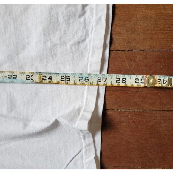 Vtg 90s Mossimo Moss Artist T Shirt White Large Stussy Rusty Angel Devil - Picture 4 of 4